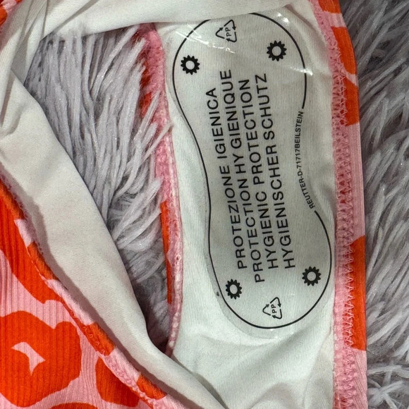 Hilinker Women's One Shoulder Knot Cut Out Ribbed One Piece Swimsuit L - Picture 10 of 10